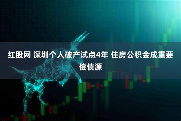 红股网 深圳个人破产试点4年 住房公积金成重要偿债源