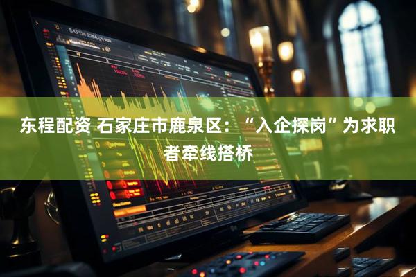 东程配资 石家庄市鹿泉区：“入企探岗”为求职者牵线搭桥