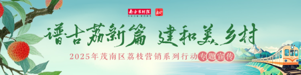 谷锦网 强产业、助销售！茂南羊角镇驻镇帮镇扶村工作队超给“荔”