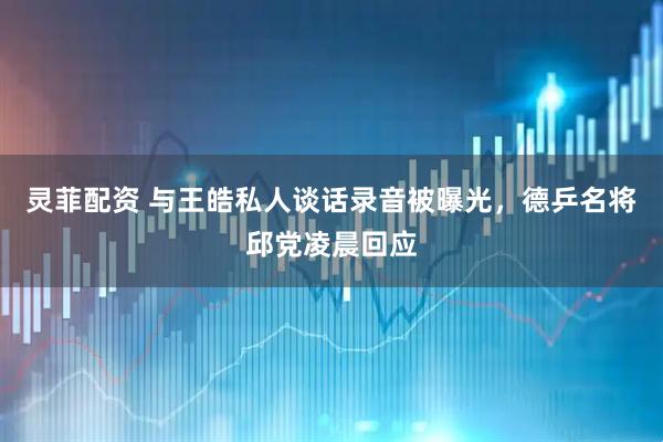 灵菲配资 与王皓私人谈话录音被曝光，德乒名将邱党凌晨回应